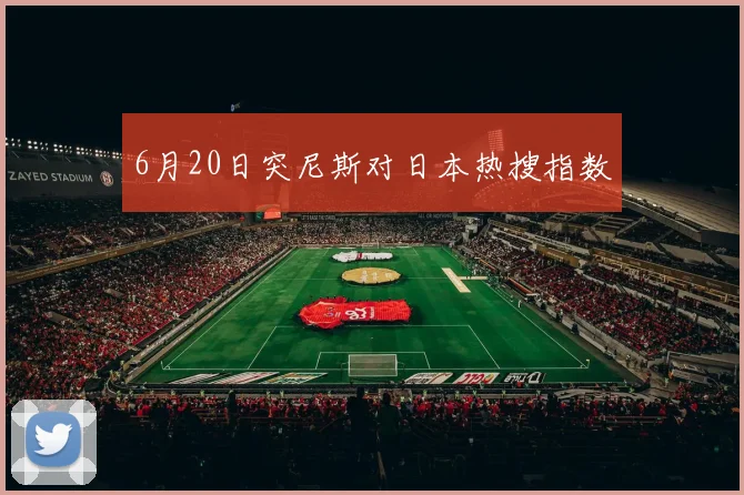6月20日突尼斯对日本热搜指数