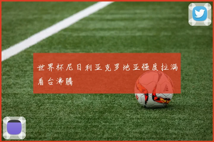世界杯尼日利亚克罗地亚强度拉满看台沸腾